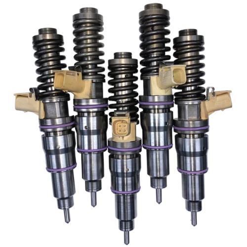 Diesel fuel injectors after remanufacturing