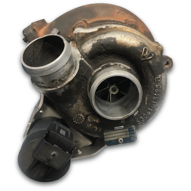 Turbocharger before remanufacturing